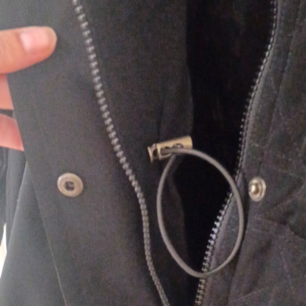 Liz Claiborne jacket, black size small, Did More Like a Medium - Picture 9 of 12